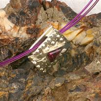 Rhodolite Garnet Pendant