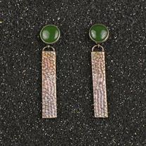 Wyoming Jade Studs with Dangles