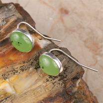 Siberian Jade Earwires