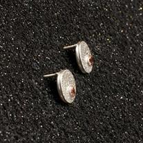 Oregon Sunstone Stud Earrings